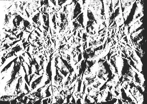 Crumpled paper texture. Stock Illustration