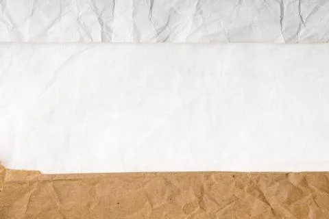 Crumpled Paper Texture 库存照片