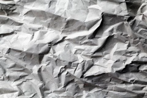 Crumpled Up Paper Texture 写真素材