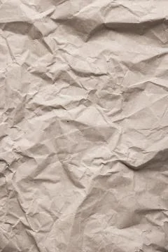 Crumpled paper texture Foto stock