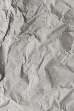 Crumpled paper texture Stock Photos