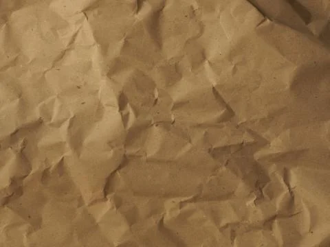 Crumpled paper texture Stock Photos