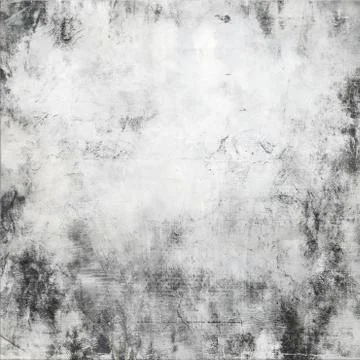 Crumpled paper texture in white Stock Illustration