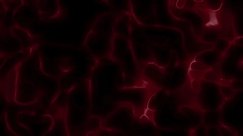A crumpled red gradient animation with vibrant swirl wavy movement Stock Footage 295824463