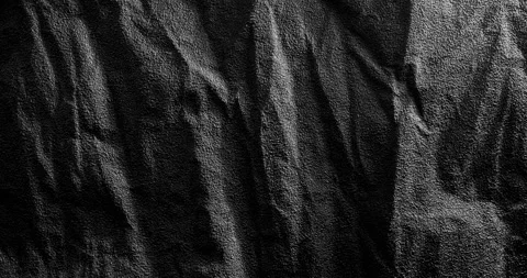 Crumpled rough dark surface. Stock Footage 283979460
