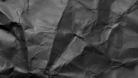 Crumpled rough dark surface. Seamless loop background. Stock Footage 253643618