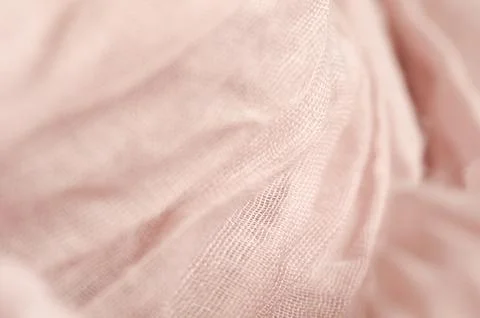 Crumpled textiles close-up. Stock Photos