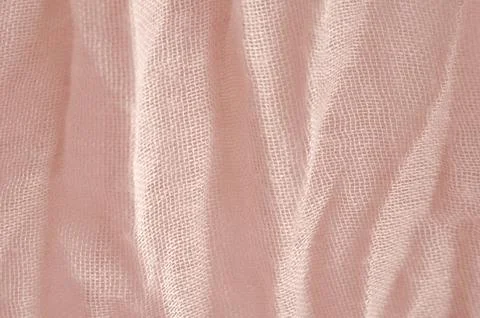 Crumpled textiles close-up. Stock Photos