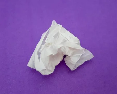 Crumpled Tissue Stock Photos