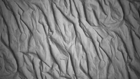 Crumpled white paper texture background, with subtle motion Stock-Footage 341603750