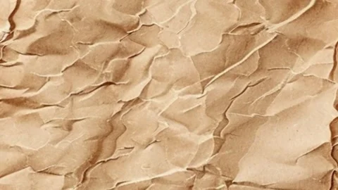 Crumpled White Paper Texture Seamless Loop Background. Crumpled Paper. 库存影片 336540811