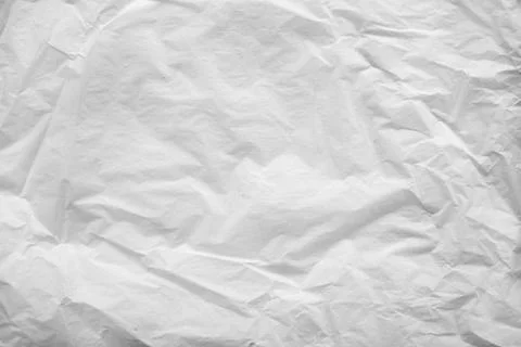 Crumpled white sheet Stock Photos
