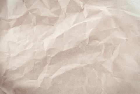 Crumpled wrapping paper texture for background Stock Photos