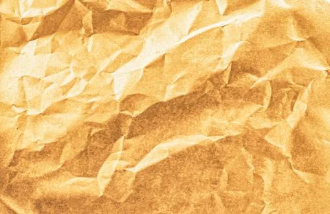 Crumpled wrapping paper texture for background Stock Photos