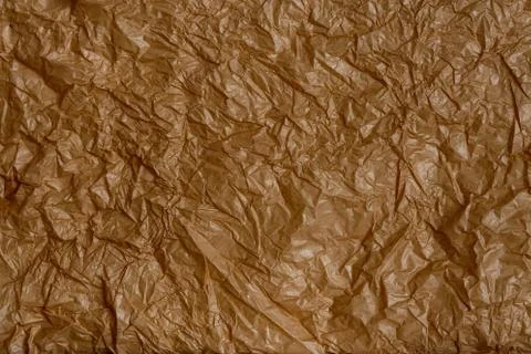 Crumpled wrapping paper texture Stock Photos