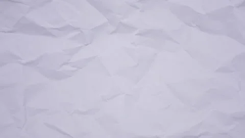 Crumpled wrinkled sheet of paper background texture. Stock Footage 197017372