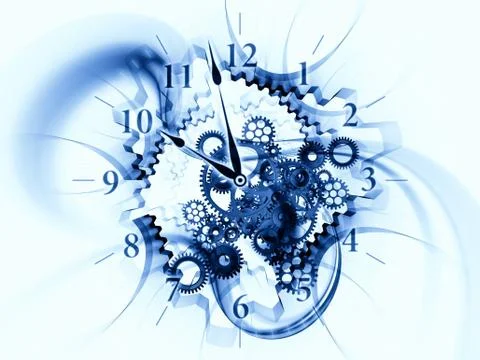 Crunch time Stock-Illustration
