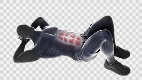 Crunch Workout 動画素材 274535321