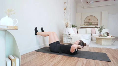 Crunches Stock Footage 314186628