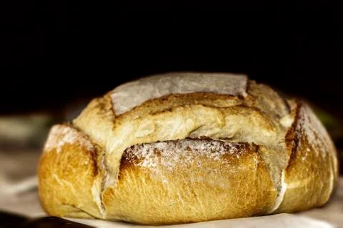 Crunchy bread Stock Photos