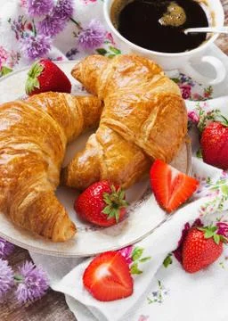 Crunchy breakfast Stock Photos