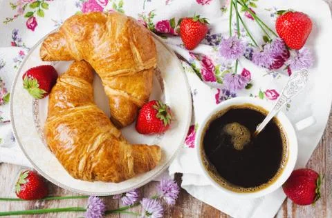 Crunchy breakfast Stock Photos
