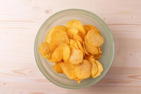 Crunchy crisps Stock Photos