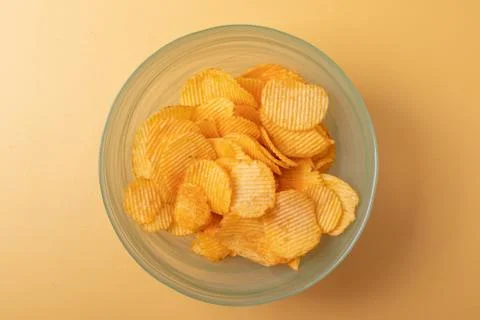 Crunchy crisps Stock Photos