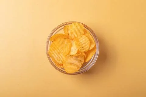 Crunchy crisps Foto stock