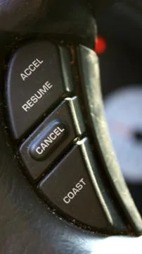 Cruse Controll Buttons Stock Photos
