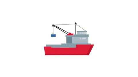 Cruse icon animation Stock Footage 142019115