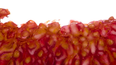 Crush Honey Fig  Pulp HD Stock Footage 346552478