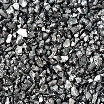 Crushed anthracite Stock Photos
