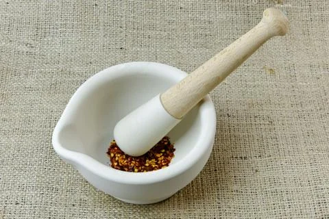 Crushed chilli Stock Photos