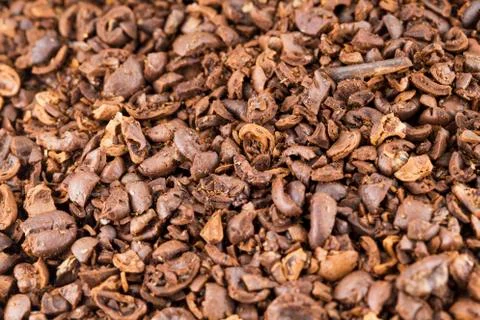 Crushed coffee Stock Photos