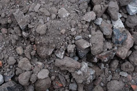 Crushed Construction Rubble Heap Texture 写真素材