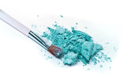 Crushed eyeshadow Stock Photos