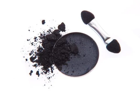 Crushed eyeshadow Foto stock
