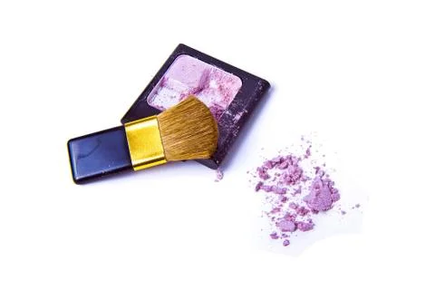 Crushed eyeshadow Stock Photos