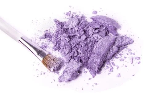 Crushed eyeshadow Stock Photos