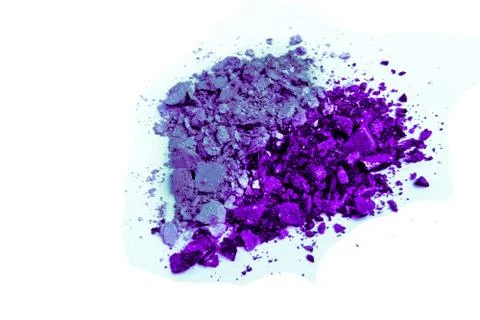Crushed eyeshadow Stock Photos