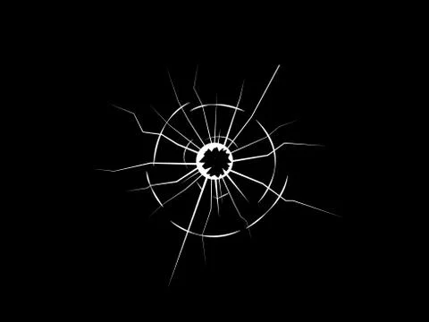 Crushed glass vector Stock Illustration