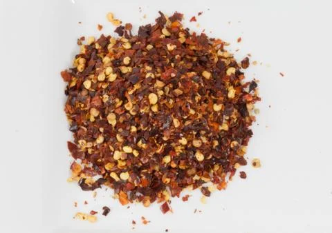 Crushed Red Pepper Foto stock