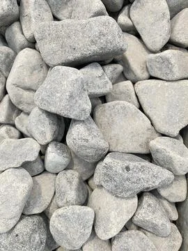 Crushed rock close up. Stock Photos