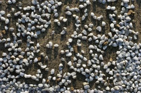 Crushed stone background Foto stock