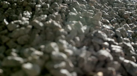 Crushed stone close-up Stock Footage 67318005