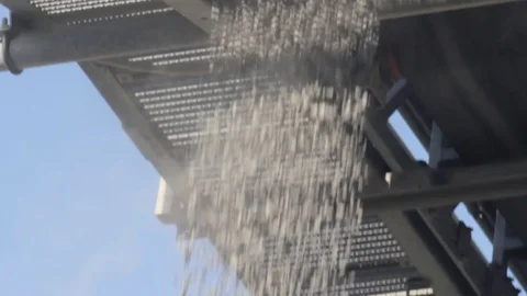 Crushed stone close up Stock Footage 129392082