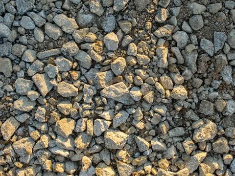 Crushed stone Stock Photos