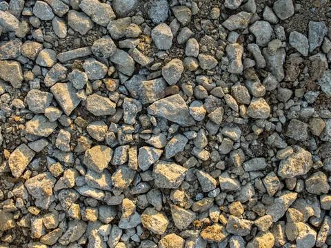 Crushed stone Stock Photos