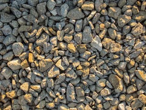 Crushed stone Stock Photos